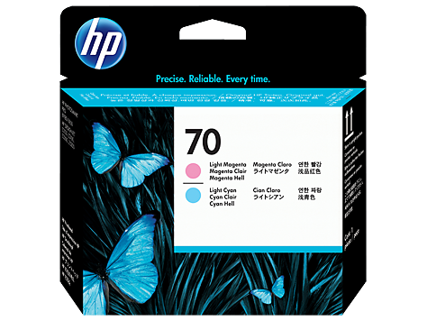 HP 70 Light Magenta and Light Cyan DesignJet Printhead (C9405A)