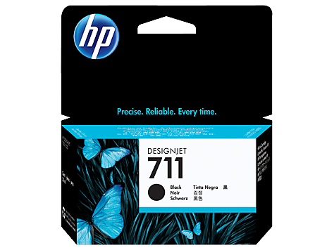 Hình của HP 711B 38-ml Black Designjet Ink Cartridge(3WX00A)