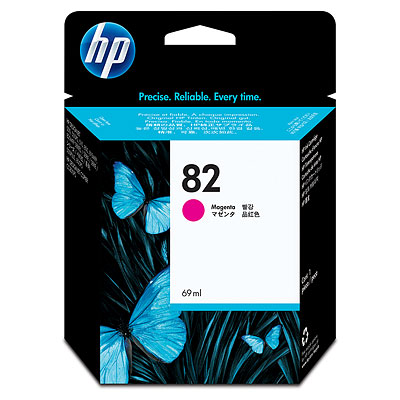 HP 82 69-ml Magenta DesignJet Ink Cartridge (C4912A)