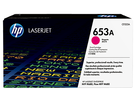 HP 653A Magenta Original LaserJet Toner Cartridge (CF323A)