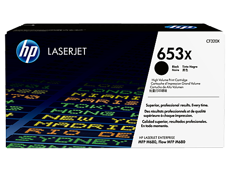 HP 653X High Yield Black Original LaserJet Toner Cartridge (CF320X)