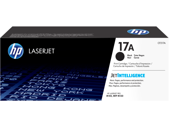 HP 17A Black Original LaserJet Toner Cartridge(CF217A)