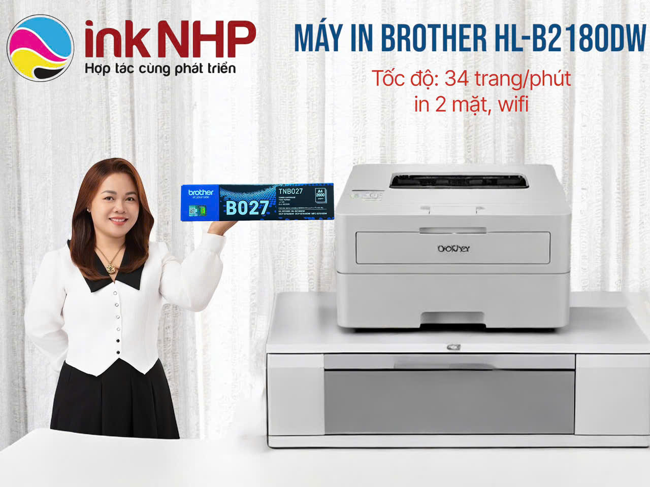 Hướng Dẫn Cài Đặt, Sử Dụng Máy In Laser Toner Box HL-B2100D
