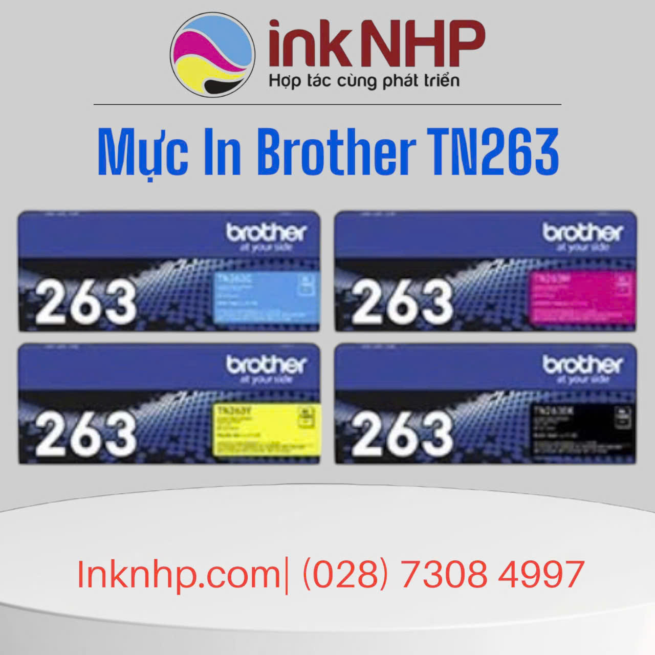 Đại Lý Bán Mực in Brother TN-263 Black tại Khu Dân Cư Vạn Phúc Thủ Đức