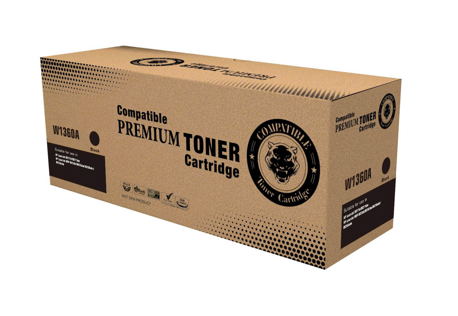 Hình của Mực in thương hiệu 136A Black Original LaserJet Toner Cartridge (W1360A)