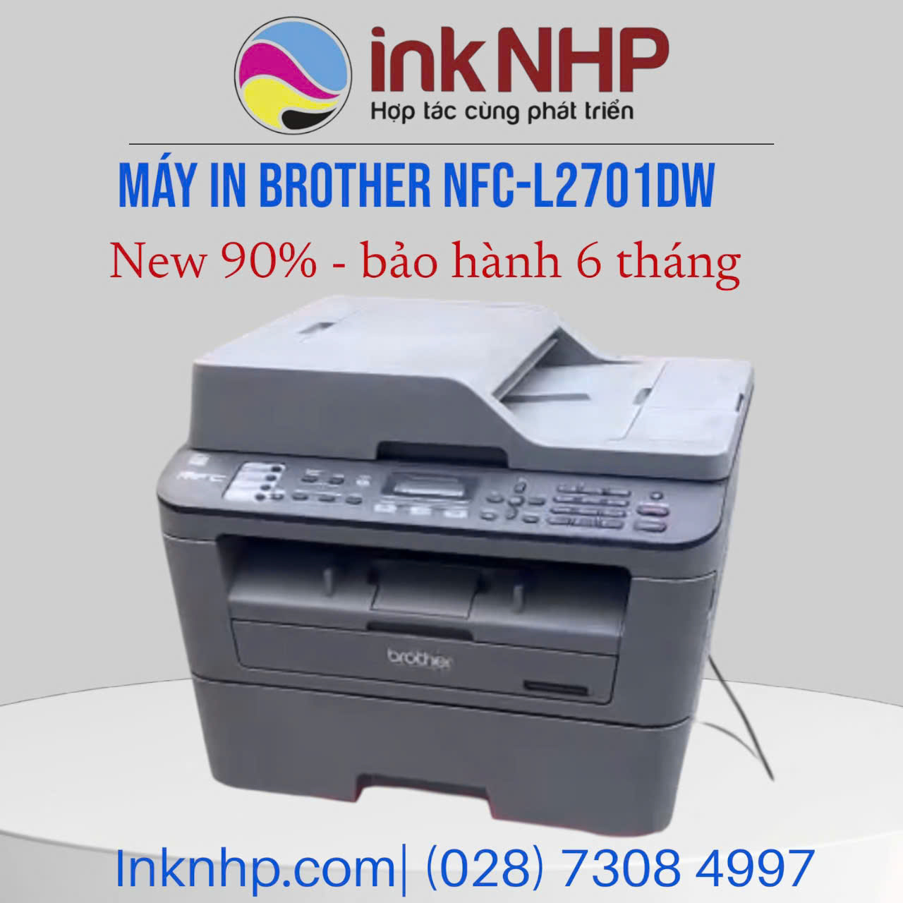 Máy In Brother MFC-L2701DW Cũ – Giải Pháp In Ấn Kinh Tế Cho Doanh Nghiệp Nhỏ