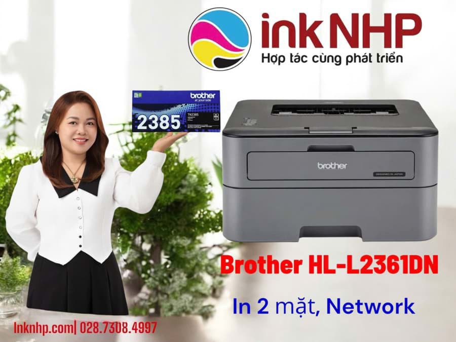 Hướng Dẫn Thay Mực Máy In Brother HL-L2361DN (Mực TN-2385) Hướng Dẫn Thay Mực Máy In Brother HL-L2361DN (Mực TN-2385)